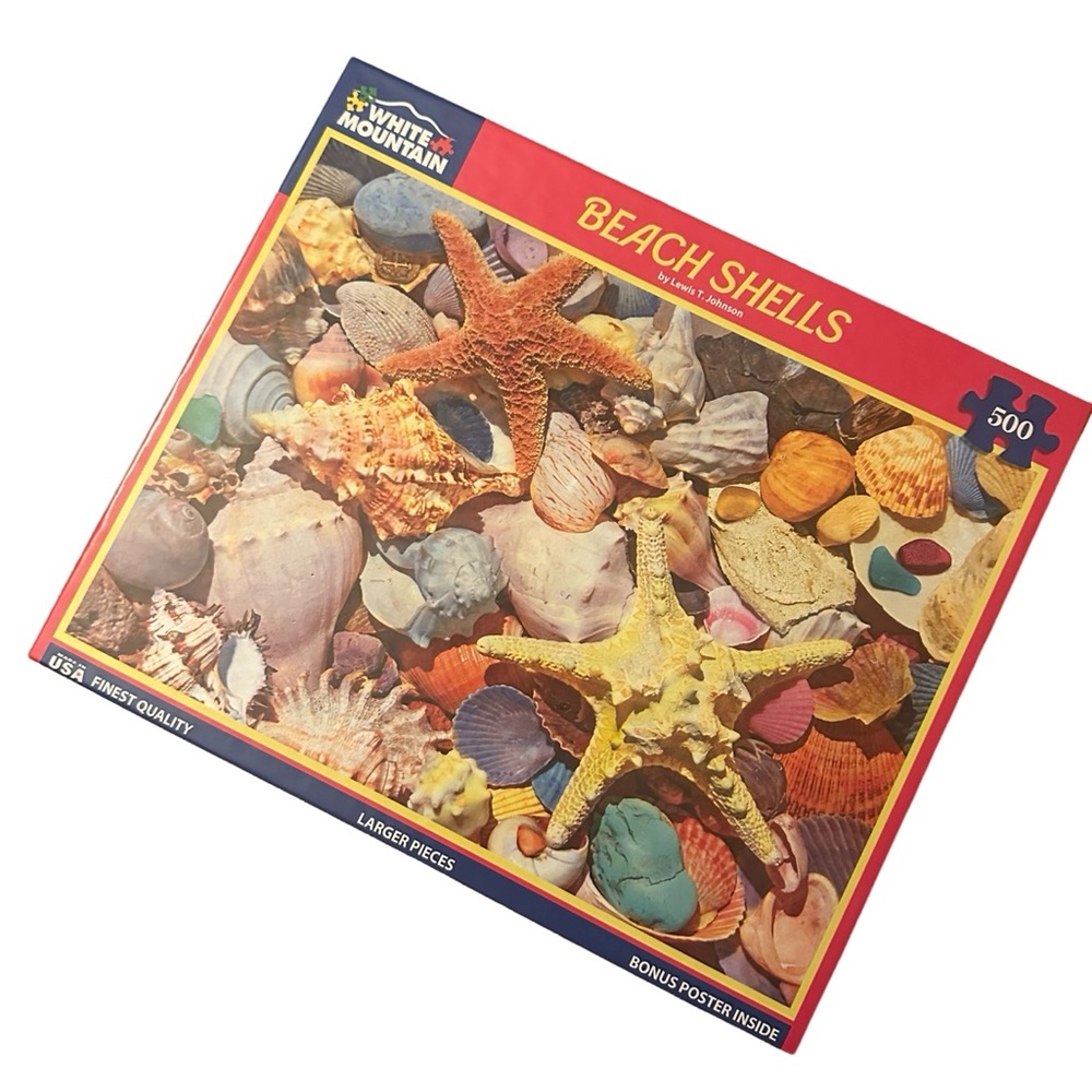 White Mountain Beach Shells Puzzle